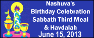 Nashuva is turning 9! Celebrate with the Sabbath Third meal and Havdalah Service under the stars 